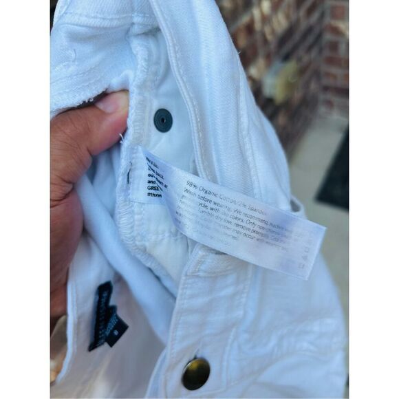 Eileen Fisher pants color white stretch denim new without tag in excellent condi - Picture 10 of 10